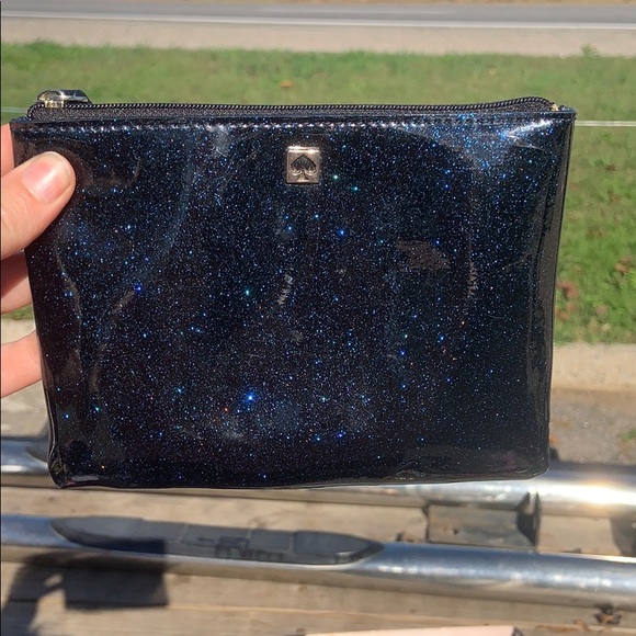 kate spade glitter wristlet